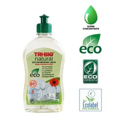 TRI-BIO ekologiškas indų ploviklis, 420 ml ​ kaina ir informacija | TRI-BIO Virtuvės, buities, apyvokos prekės | pigu.lt