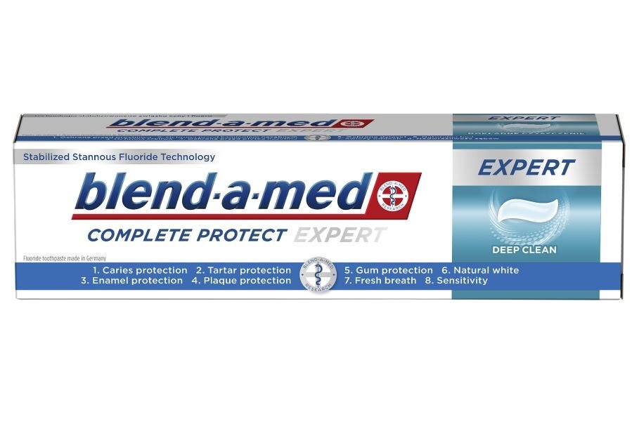 Dantų pasta Blend A Med Pro-Expert All in 1 Deep Clean 100ml kaina ir informacija | Dantų šepetėliai, pastos | pigu.lt