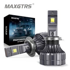 (9007-HB5 Hi-Lo)2x XHP50 2.0 LED lustas H4 Hi/Low HB2 H7 H8 H11 9005 HB3 9006 HB4 Automobilio led priekinio žibinto lemputė Automatinis priekinis rūko žibintas 12000LM 90W цена и информация | Фары | pigu.lt