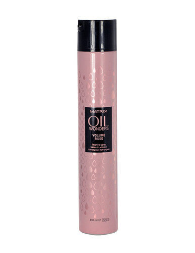 Apimties suteikiantis plaukų lakas Matrix Oil Wonders Volume Rose 400 ml kaina ir informacija | Plaukų formavimo priemonės | pigu.lt