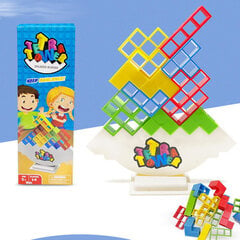 48 vnt Tetra Tower Balance Stacking Blocks žaidimas, Stalo žaidimas 2 žaidėjams+ Šeimos žaidimas null none kaina ir informacija | Žibintai ir prožektoriai | pigu.lt