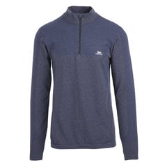 Trespass Vyriška besiūlė viršutinė dalis Timson Seamless Active Top, Navy Marl UTTP6075_navymarl kaina ir informacija | Vyriški marškinėliai | pigu.lt