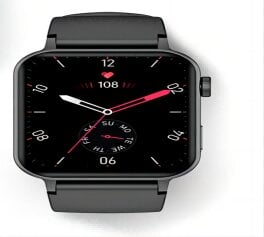 Blackview W10 Dial Black 43mm dirželis TPU išmanusis laikrodis kaina ir informacija | Išmanieji laikrodžiai (smartwatch) | pigu.lt