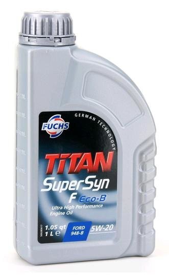 Fuchs Titan Supersyn 5W20 variklių alyva, 1L kaina ir informacija | Variklinės alyvos | pigu.lt