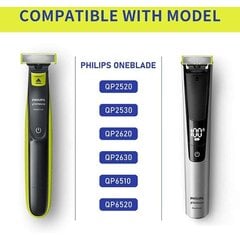 Peiliai, daugiafunkciniai įrankiai, 4vnt OneBlade Comb Guide, 1/2/3/5mm, Philips kaina ir informacija | Turistiniai peiliai, daugiafunkciniai įrankiai | pigu.lt