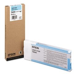 Epson T606500 Light Cyan (EPST606500) kaina ir informacija | Kasetės rašaliniams spausdintuvams | pigu.lt