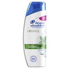 Шампунь против перхоти Head&Shoulders Menthol, 400 мл цена и информация | Шампуни | pigu.lt