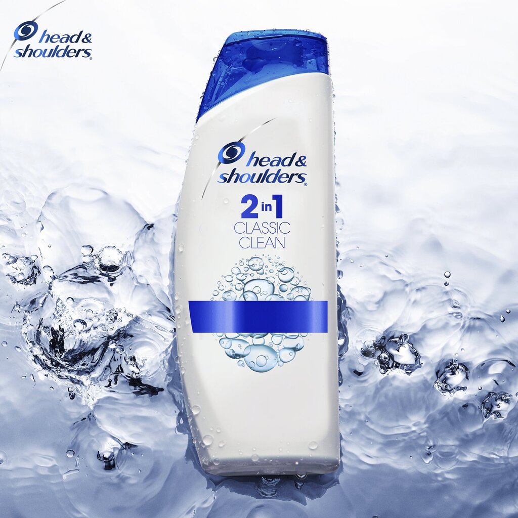 Šampūnas nuo pleiskanų Head&Shoulders Classic Clean 2in1, 360 ml цена и информация | Šampūnai | pigu.lt