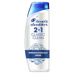 Шампунь против перхоти Head&Shoulders Classic Clean 2в1, 360 мл цена и информация | Шампуни | pigu.lt