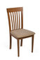 2-jų kėdžių komplektas Modena, šviesiai rudas цена и информация | Virtuvės ir valgomojo kėdės | pigu.lt