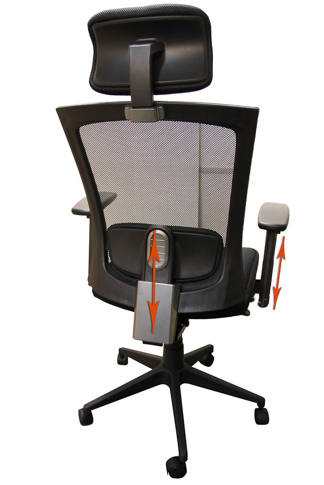 Biuro kėdė Virginia, juoda цена и информация | Biuro kėdės | pigu.lt