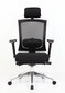 Biuro kėdė Florida, juoda цена и информация | Biuro kėdės | pigu.lt