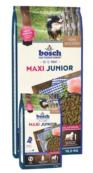 DOVANA+ bosch Petfood Maxi Junior (High Premium) 15kg+1kg цена и информация | Sausas maistas šunims | pigu.lt