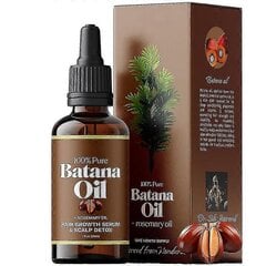 100% grynas Batana Hair Care eterinis aliejus, Batana plaukų priežiūros purškiklis, švelniai maitina slenkančius plaukus, Batana Smoothing Essential plaukų aliejus kaina ir informacija | Intymios higienos prausikliai | pigu.lt