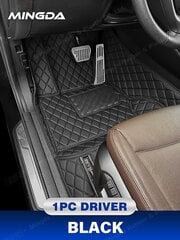 (1 Pc) Juodi Automobilių Grindų Kilimėliai, Skirti Land Rover Discovery Sport Penkioms Sėdynėms 2016 M. 2017 2018 2019 M. Individualizuotos Pėdų Pagalvėlės Kiliminės Dangos Vidaus Priedai kaina ir informacija | Automobilių salono dalys | pigu.lt