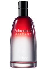 Одеколон для мужчин Dior Fahrenheit Cologne EDC, 125 мл цена и информация | Мужские духи | pigu.lt