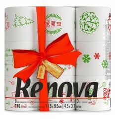 Туалетная бумага Renova Christmas Superpack, 72 рулона, 12,7 м, 3-слойная цена и информация | Туалетная бумага, бумажные полотенца | pigu.lt