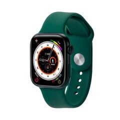 Huamei H12 mini 41mm žalias ciferblatas Žalias guminis dirželis išmanusis laikrodis kaina ir informacija | Išmanieji laikrodžiai (smartwatch) | pigu.lt