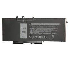 68Wh GJKNX nešiojamojo kompiuterio baterija, suderinama su Dell Latitude 5480 5580 5280 5288 5290 5488 5490 5491 5495 5590 5591 E5480 E5580 E5590 E5490 kaina ir informacija | Nešiojami kompiuteriai | pigu.lt