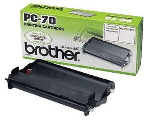 BROTHER PC70 PRINTING CARTRIDGE цена и информация | Картриджи для лазерных принтеров | pigu.lt