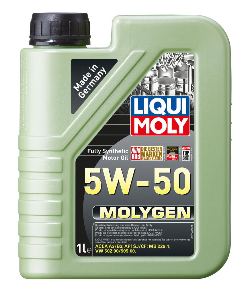 Sintetinė variklių alyva Liqui-Moly Molygen 5W-50, 1L цена и информация | Variklinės alyvos | pigu.lt