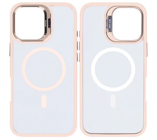 Rixus Premium With MagSafe iPhone 16 Plus Light Pink kaina ir informacija | Telefono dėklai | pigu.lt