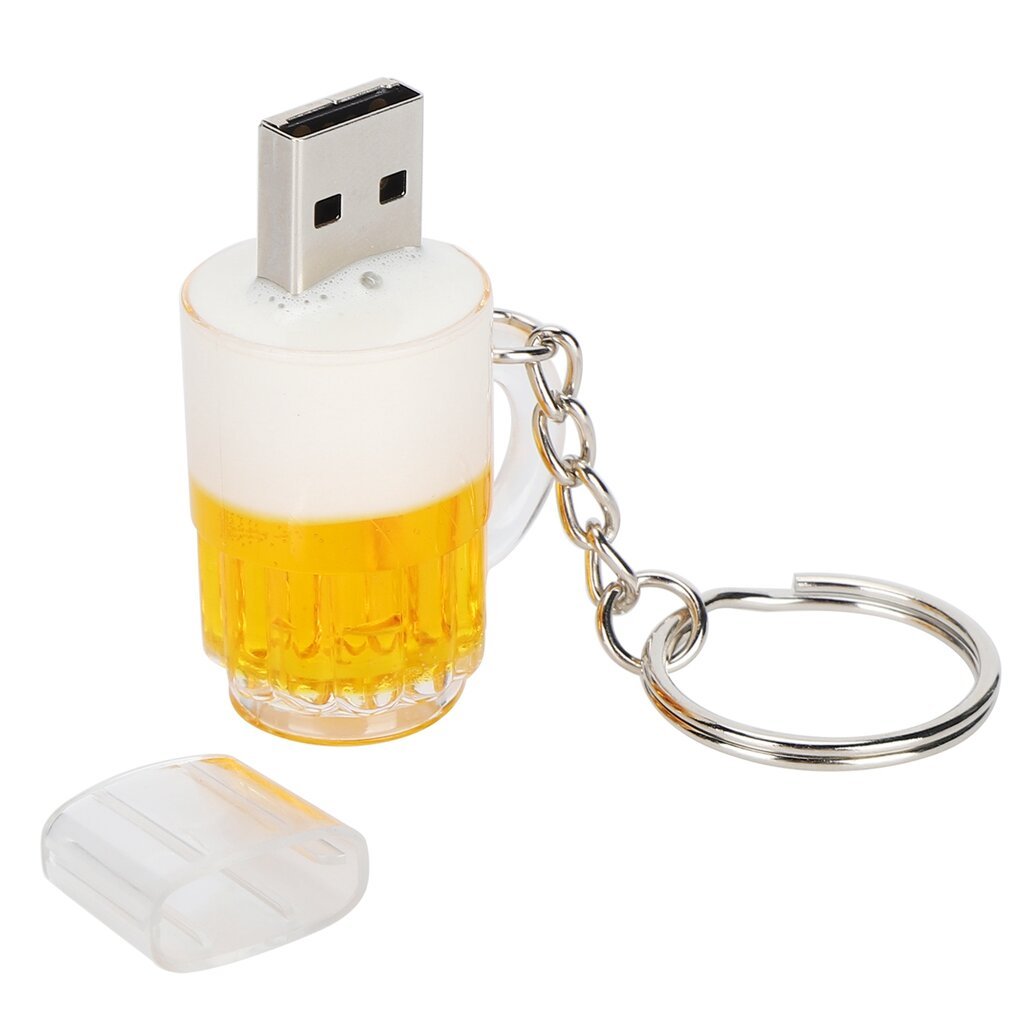 USB atmintinė Cartoon Domining Beer Bog Shape Nešiojama atminties kortelė 4GB цена и информация | Vyno šaldytuvai | pigu.lt