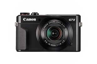 Canon PowerShot G7 X Mark II Black цена и информация | Цифровые фотоаппараты | pigu.lt