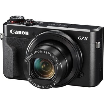 Canon PowerShot G7 X Mark II Black цена и информация | Цифровые фотоаппараты | pigu.lt