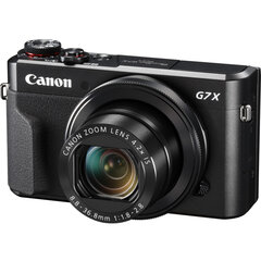 Canon PowerShot G7 X Mark II Black kaina ir informacija | Skaitmeniniai fotoaparatai | pigu.lt