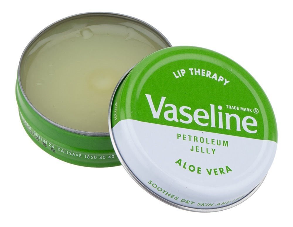 Lūpų balzamas Vaseline Lip Therapy Aloe Vera 20g цена и информация | Lūpų dažai, blizgiai, balzamai, vazelinai | pigu.lt