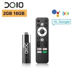 DQ10 ATV Mini TV Stick Android13 Поддержка 8K видео 4K Wi-Fi6 Allwinner H618 Четырехъядерный процессор Cortex A53 Голосовой пульт дистанционного управления Smart TV Box цена и информация | ТВ-тюнеры | pigu.lt