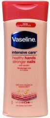 Vaseline Intensive Care Healthy Hands Stronger Nails крем для рук 200 мл цена и информация | Кремы, лосьоны для тела | pigu.lt