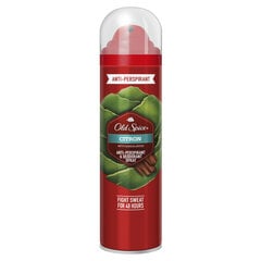 Purškiamas dezodorantas vyrams Old Spice Citron 150ml kaina ir informacija | Dezodorantai | pigu.lt