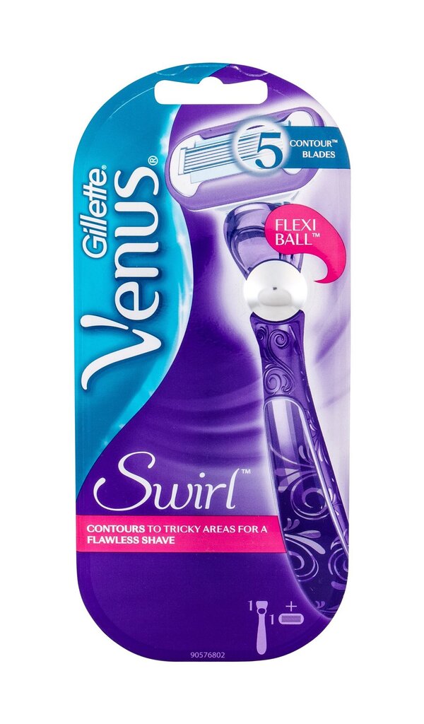 Skustuvas Gillette Venus Swirl, 1 vnt. цена и информация | Skutimosi priemonės ir kosmetika | pigu.lt
