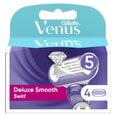 Skustuvo galvutės Gillette Venus Deluxe Smooth Swirl, 4 vnt.