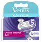 Skustuvo galvutės Gillette Venus Deluxe Smooth Swirl, 4 vnt. kaina ir informacija | Skutimosi priemonės ir kosmetika | pigu.lt