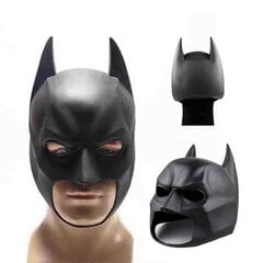 Betmeno pilna kaukė su gaubtu The Dark Knight Rises Latekso šalmas suaugusiems Cosplay Prop kaina ir informacija | Moto šalmai | pigu.lt