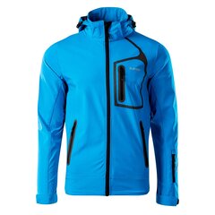 Hi-Tec Vyriška Nils Soft Shell striukė, Ryškiai mėlyna/juoda UTIG165_vividblueblack kaina ir informacija | Vyriškos striukės | pigu.lt