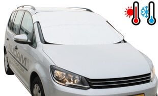Накладка на стекло автомобиля Abbey XL, серебристый цена и информация | Автопринадлежности | pigu.lt