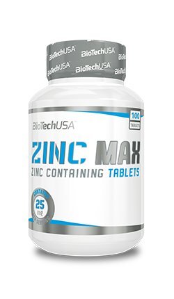 Maisto papildas Biotech Zinc Max 100 tab. kaina ir informacija | Vitaminai | pigu.lt