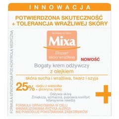 MIXA Seria do skóry suchej i wrażliwej крем для лица 50 ml цена и информация | Mixa Духи, косметика | pigu.lt