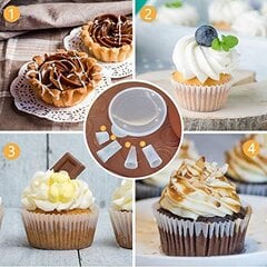 Macaron kepimo kilimėlis, Meringue Macaron plokštės silikoninė forma 48 цена и информация | Формы, посуда для выпечки | pigu.lt