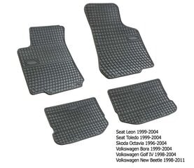 Резиновые коврики Golf IV 1997-2006 цена и информация | Модельные резиновые коврики | pigu.lt