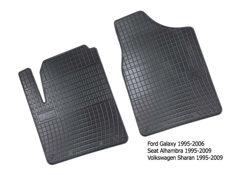 Guminiai kilimėliai Volkswagen Sharan I 2s 1996-2010 /2pc, 0311P цена и информация | Modeliniai guminiai kilimėliai | pigu.lt