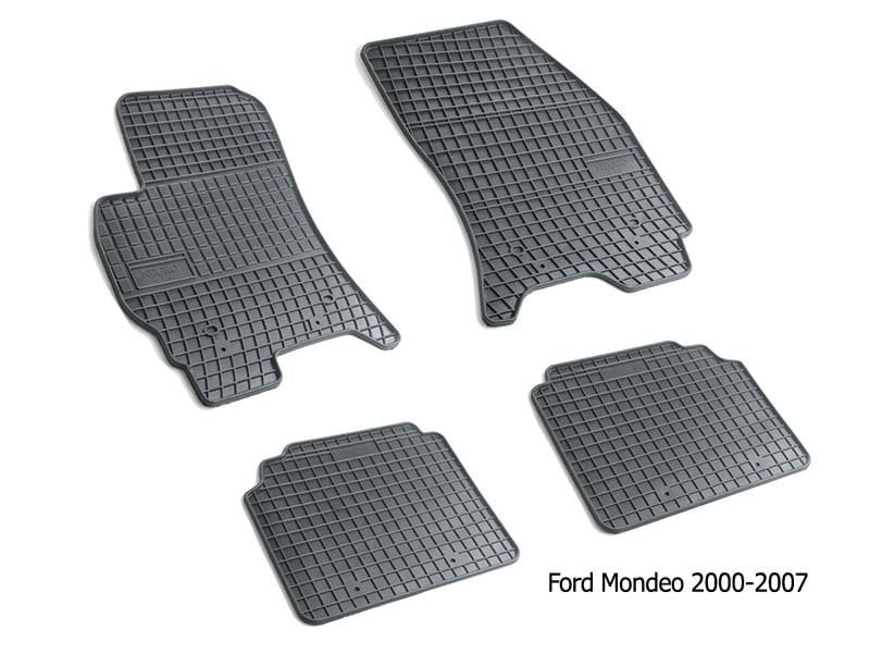 Guminiai kilimėliai FORD MONDEO– MKIII 2000-2007 цена и информация | Modeliniai guminiai kilimėliai | pigu.lt