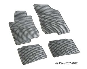 Guminiai kilimėliai KIA CEE'D 2007-2012 цена и информация | Модельные резиновые коврики | pigu.lt