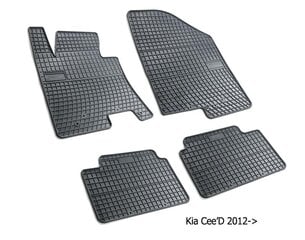 Guminiai kilimėliai KIA CEE'D II 2012-2017 kaina ir informacija | Modeliniai guminiai kilimėliai | pigu.lt