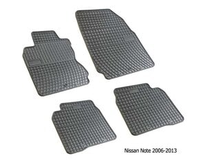 Резиновые коврики Nissan Note 2006-> цена и информация | Модельные резиновые коврики | pigu.lt