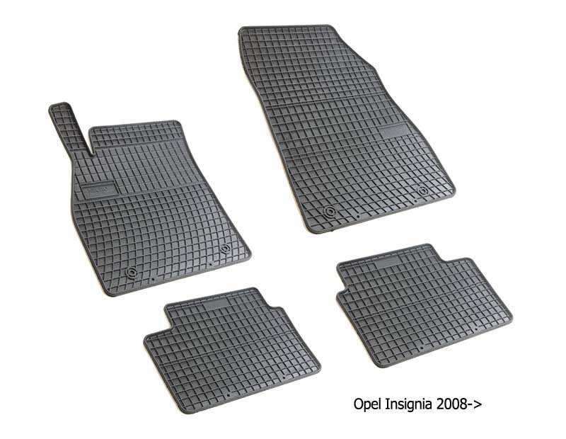 Guminiai kilimėliai Opel Insignia 2008-2017 /4pc, 0690 цена и информация | Modeliniai guminiai kilimėliai | pigu.lt